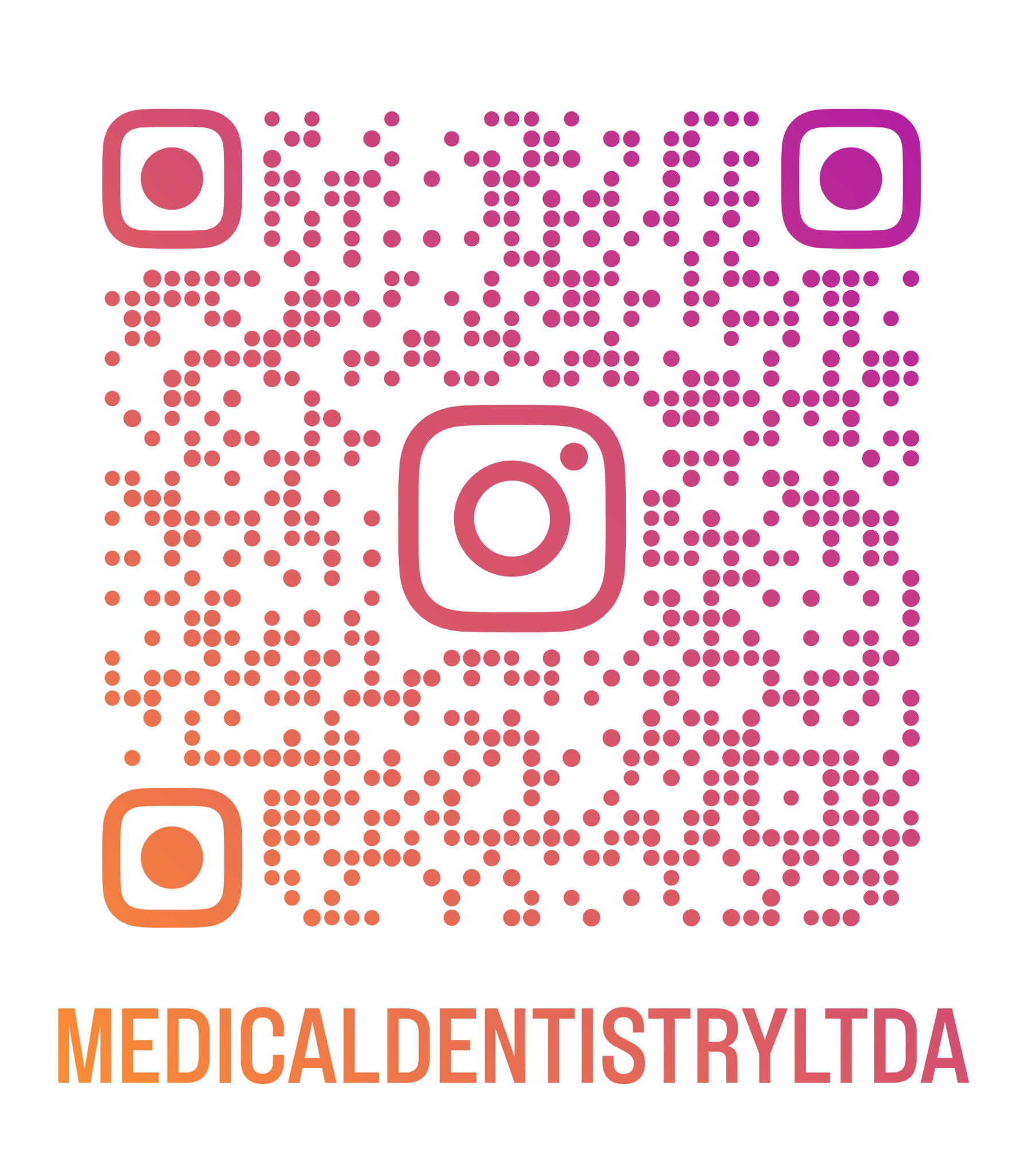 QR Code do Instagram Medical Dentistry LTDA